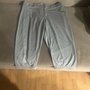 Nike White Athletic Pants